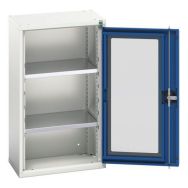 Armoire Verso Portes Transparentes Avec 2 Tablettes 525x350x900 - Bott
