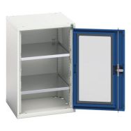 Armoire Verso Portes Transparentes Avec 2 Tablettes 525x550x800 - Bott