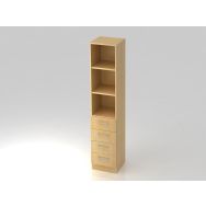 Armoire à 4 tiroirs - 5 niveaux - Hammerbacher