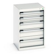 Armoire à 5 tiroirs Cubio - 800x525x525mm - Bott