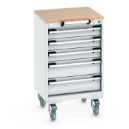 Armoire à Tiroirs Roulante Cubio SLR-557-5.3 - Bott