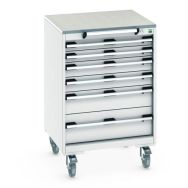 Armoire à Tiroirs Roulante Cubio SLR-668-6.1 - Bott