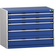 Armoire à Tiroirs SL-1068-5.2 avec 5 Tiroirs pour charge lourde - Bott