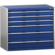 Armoire à Tiroirs SL-1069-6.4 avec 6 Tiroirs pour charge lourde - Bott