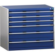 Armoire à Tiroirs SL-1079-6.4 avec 6 Tiroirs pour charge lourde - Bott