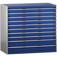 Armoire à Tiroirs SL-13712-10.4 avec 10 Tiroirs pour charge lourde