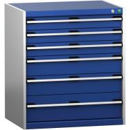 Armoire à Tiroirs SL-869-6.4 avec 6 Tiroirs pour charge lourde - Bott