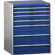 Armoire à Tiroirs SL-8710-7.4 avec 7 Tiroirs pour charge lourde - Bott