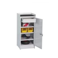 Armoire à outils, 100 x 45 x 40 cm - Porte grise