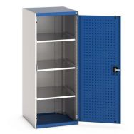 Armoire à portes battantes perforées Cubio - Hauteur 1600 mm - Bott