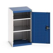 Armoire à portes battantes perforées Cubio - Hauteur 900 mm - Bott