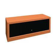 Armoire à rideaux largeur 120 hauteur 45 cm Orange-Noir