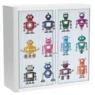 Armoire à rideaux personnalisée campus robot - EasyOffice