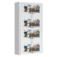 Armoire à rideaux personnalisée collège créatif - EasyOffice