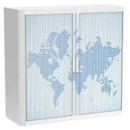 Armoire à rideaux personnalisée global data - EasyOffice