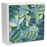 Armoire à rideaux personnalisée nature calme - EasyOffice