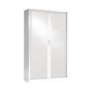 Armoire à rideaux unis haut 198 cm - Vinco
