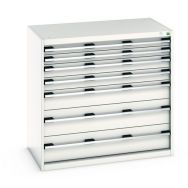 Armoire à tiroirs Cubio - 1000x1050x650mm - Bott