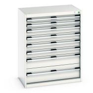 Armoire à tiroirs Cubio - 1000x800x525mm - Bott