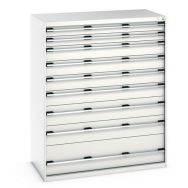 Armoire à tiroirs Cubio - 1600x1300x750mm - Bott