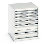 Armoire à tiroirs Cubio - 800x650x750mm - Bott