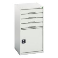 Armoire à tiroirs Verso - 1000mm - 4 tiroirs - Bott