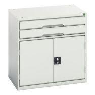 Armoire à tiroirs Verso - 800mm - 2 tiroirs - Bott