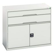 Armoire à tiroirs Verso - 900mm - 2 tiroirs - Bott