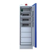 Armoire anti-feu 90 minutes avec prises et alarme - Exacta