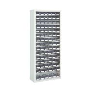 Armoire avec bacs à bec transparents - Moyenne - Sans portes