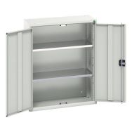 Armoire basse portes battantes 2 niveaux Verso 800x350x1000mm - Bott