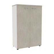Armoire bois IDEA portes battantes hauteur 134 cm - Quadrifoglio