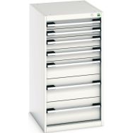 Armoire d'atelier à tiroirs cubio SL-5610-7.1 - Bott