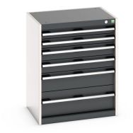 Armoire d'atelier à tiroirs cubio SL-658-6.1 - Bott