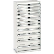 Armoire d'atelier à tiroirs cubio SL-8516-11.1 - Bott