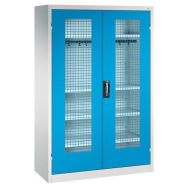 Armoire de rangement portes perforees CP