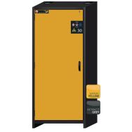 Armoire de sécurité anti-feu 30min q-classic-30 gris/jaune - Asecos