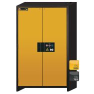 Armoire de sécurité anti-feu 90min q-classic-90 gris/jaune - Asecos