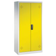 Armoire de rétention 1950x930x500 Bâti7035 gris/P.1023 jaune trafic-CP