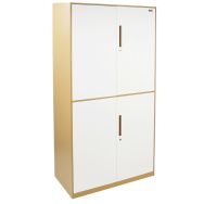 Armoire haute 4 portes battantes - Manutan