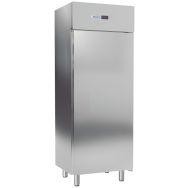 Armoire négative GN2/1 cuve inox poignée intégrée 1 porte 700L