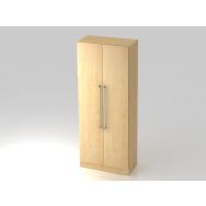 Armoire non verrouillable Solid-Poignée métal-5 niveaux - Hammerbacher - Hammerbacher