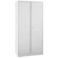 Armoire portes battantes Compacte Hauteur 195 largeur 92,5 cm Gris