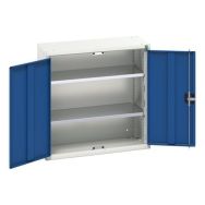 Armoire portes battantes lourdes 800x350x800mm, 2 étagères