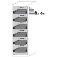 Armoire sécurité S-PHoeNIX-90 S90.196.060.075.FDASR Gris