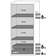 Armoire sécurité S-PHoeNIX-90 S90.196.090.FWAS Gris clair