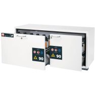 Armoire sécurité s. paillasse UB-S-90 UB90.060.140.2S Blanc