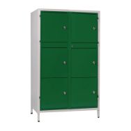 Armoire visitable Gamma pieds 2 colonnes - Manutan Expert