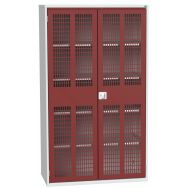 Armoires à portes battantes ventilées 1300x550x2000mm - Bott