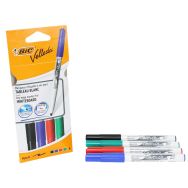 Assortiment de marqueur Velleda - Lg trait :1,5 mm - 4 coloris